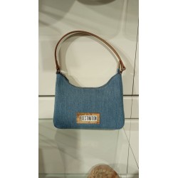 ALVIERO MARTINI Borsa sottospalla piccola Donna PRIMA 1a CLASSE Destination Donnavventura denim jeans