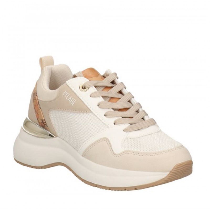 Alviero Martini 1A Prima Classe Sneakers Donna beige bianca Scarpa Scarpe bambina