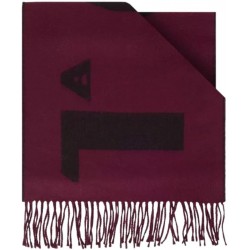 Alviero Martini Prima Classe Donna Accessori Abbigliamento Sciarpa Logo Grande Taglia Unica bordeaux