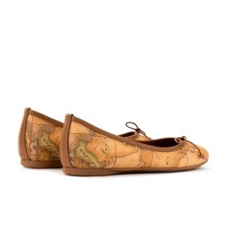 ALVIERO MARTINI Ballerine 1 Prima Classe Natural Geo Classic marroni marrone vera pelle