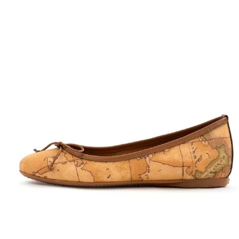 ALVIERO MARTINI Ballerine 1 Prima Classe Natural Geo Classic marroni marrone vera pelle